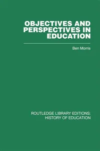 Objectives and Perspectives in Education_cover