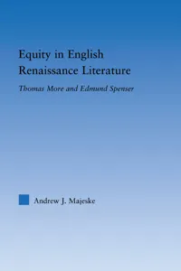 Equity in English Renaissance Literature_cover