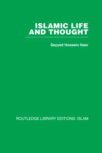 Islamic Life and Thought_cover