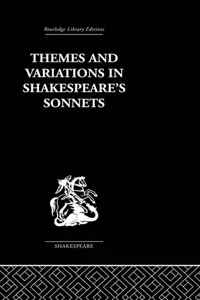 Themes and Variations in Shakespeare's Sonnets_cover