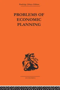 Politics of Economic Planning_cover