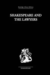 Shakespeare and the Lawyers_cover