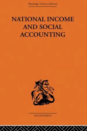 National Income and Social Accounting