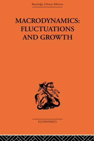 Macrodynamics: Fluctuations and Growth