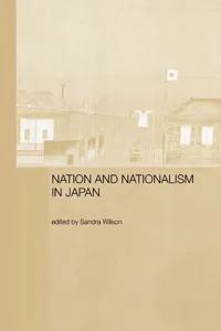 Nation and Nationalism in Japan_cover