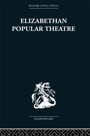 Elizabethan Popular Theatre