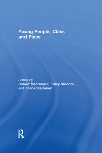 Young People, Class and Place_cover