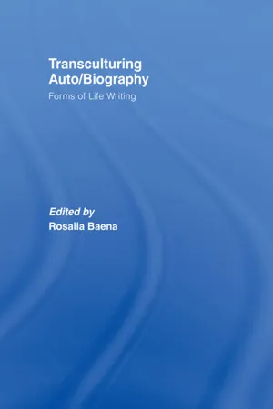 Transculturing Auto/Biography