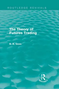 The Theory of Futures Trading_cover