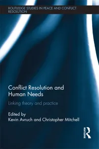 Conflict Resolution and Human Needs_cover