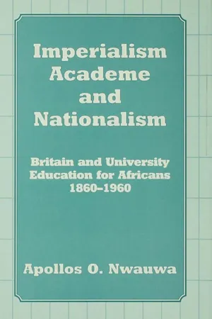 Imperialism, Academe and Nationalism