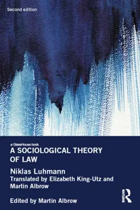 A Sociological Theory of Law_cover