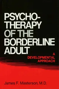 Psychotherapy Of The Borderline Adult_cover