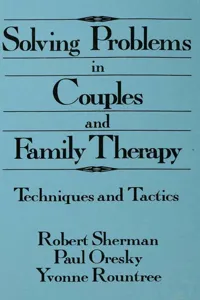 Solving Problems In Couples And Family Therapy_cover