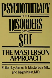 Psychotherapy of the Disorders of the Self_cover