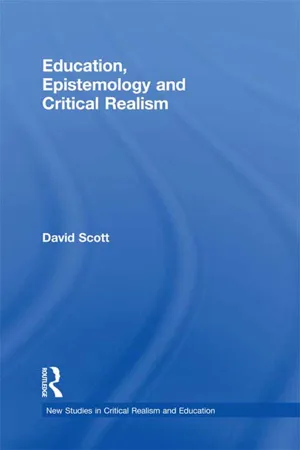 Education, Epistemology and Critical Realism