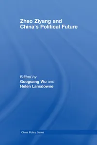 Zhao Ziyang and China's Political Future_cover