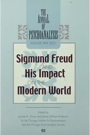 The Annual of Psychoanalysis, V. 29