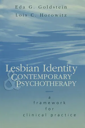 Lesbian Identity and Contemporary Psychotherapy