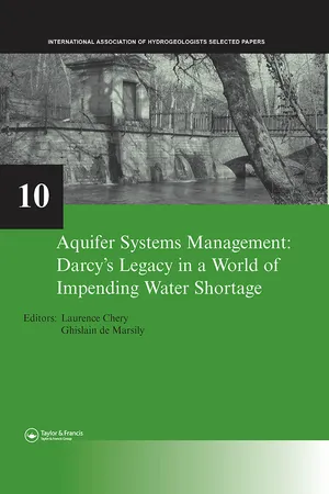 Aquifer Systems Management: Darcy's Legacy in a World of Impending Water Shortage