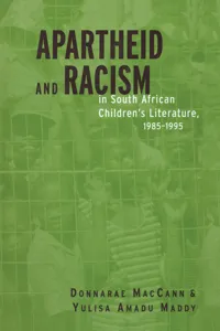 Apartheid and Racism in South African Children's Literature 1985-1995_cover