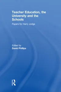 Teacher Education, the University and the Schools_cover