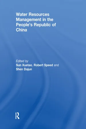 Water Resources Management in the People's Republic of China