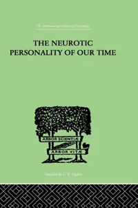 The Neurotic Personality Of Our Time_cover