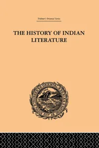 The History of Indian Literature_cover