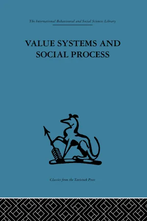 Value Systems and Social Process