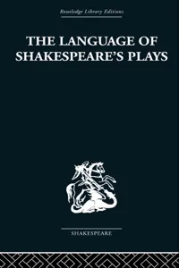 The Language of Shakespeare's Plays_cover