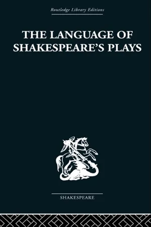 The Language of Shakespeare's Plays