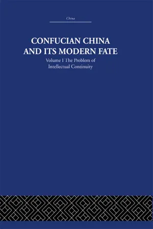 Confucian China and its Modern Fate