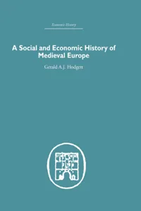 A Social and Economic History of Medieval Europe_cover