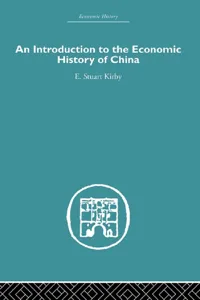 Introduction to the Economic History of China_cover