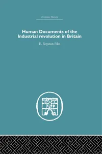 Human Documents of the Industrial Revolution In Britain_cover