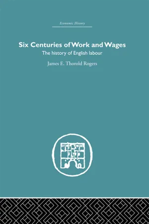 Six Centuries of Work and Wages