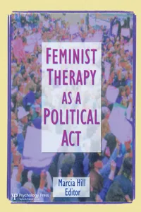 Feminist Therapy as a Political Act_cover