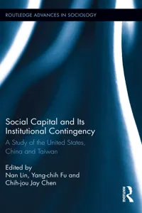 Social Capital and Its Institutional Contingency_cover