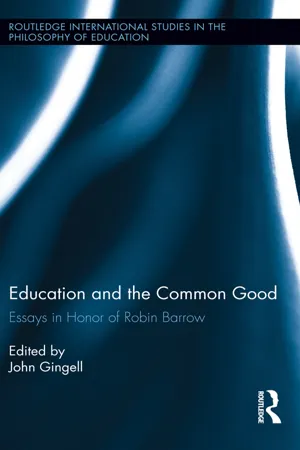 Education and the Common Good