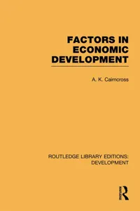 Factors in Economic Development_cover