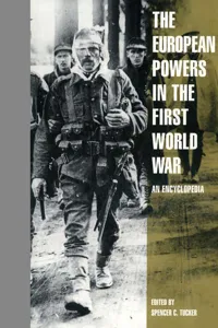 The European Powers in the First World War_cover