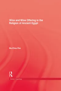 Wine & Wine Offering In The Religion Of Ancient Egypt_cover