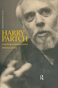 Harry Partch_cover