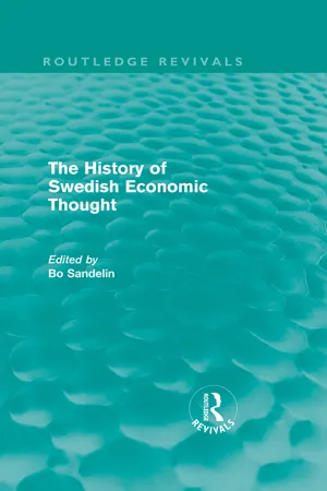 The History of Swedish Economic Thought