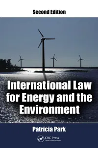 International Law for Energy and the Environment_cover