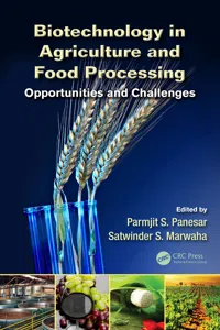 Biotechnology in Agriculture and Food Processing_cover