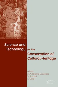 Science and Technology for the Conservation of Cultural Heritage_cover