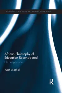 African Philosophy of Education Reconsidered_cover