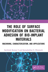 The Role of Surface Modification on Bacterial Adhesion of Bio-implant Materials_cover